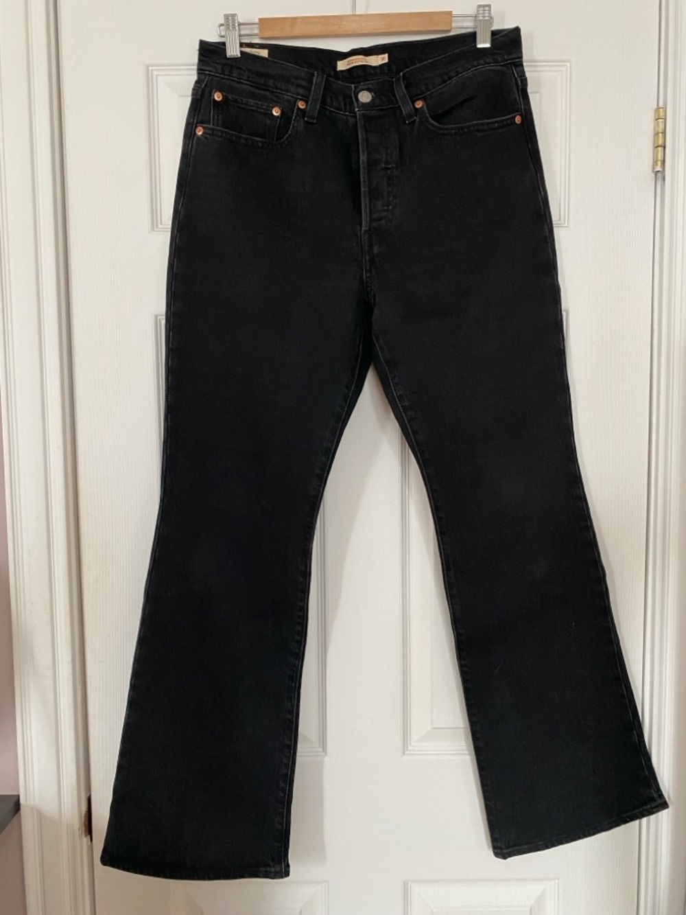 Levi's Black Wedgie bootcut